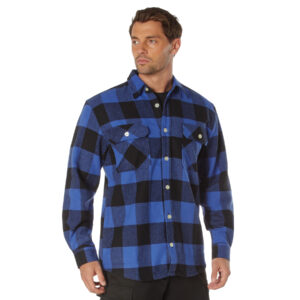 Extra Heavyweight Buffalo Plaid Flannel Shirt
