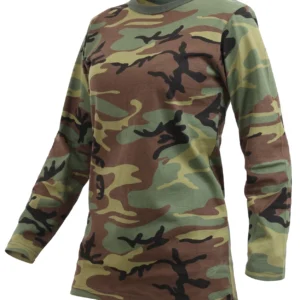 Rothco Womens Long Sleeve Camo T-Shirt