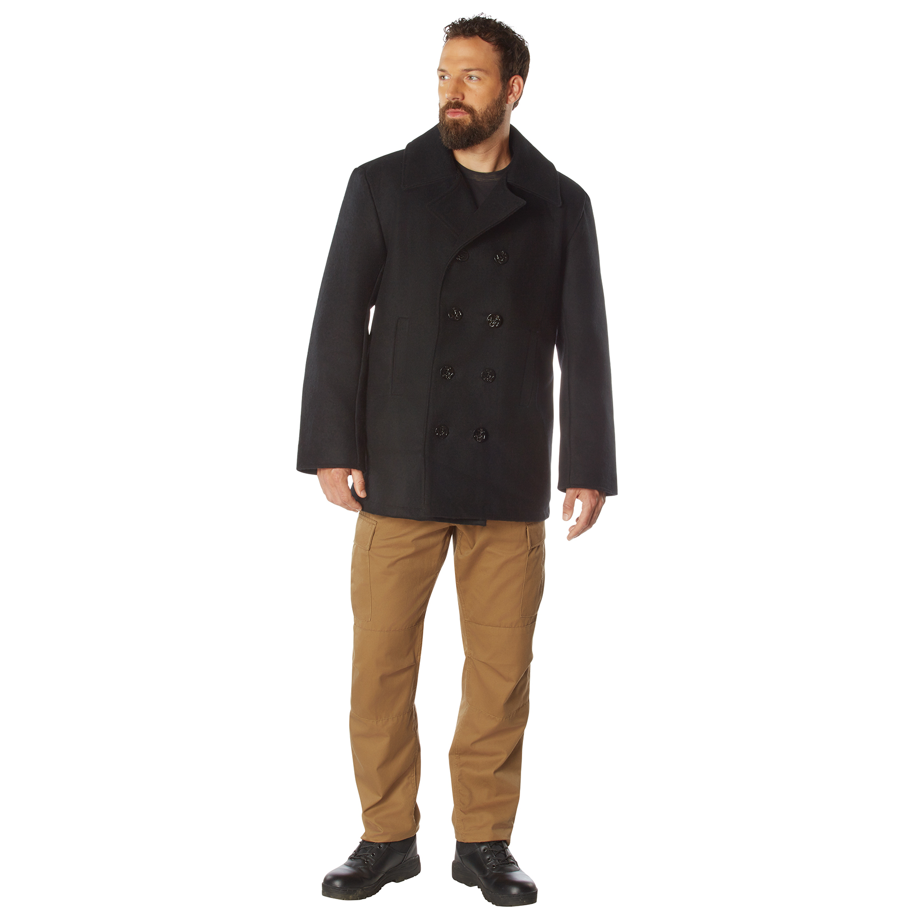Rothco Wool Pea Coat - Image 9