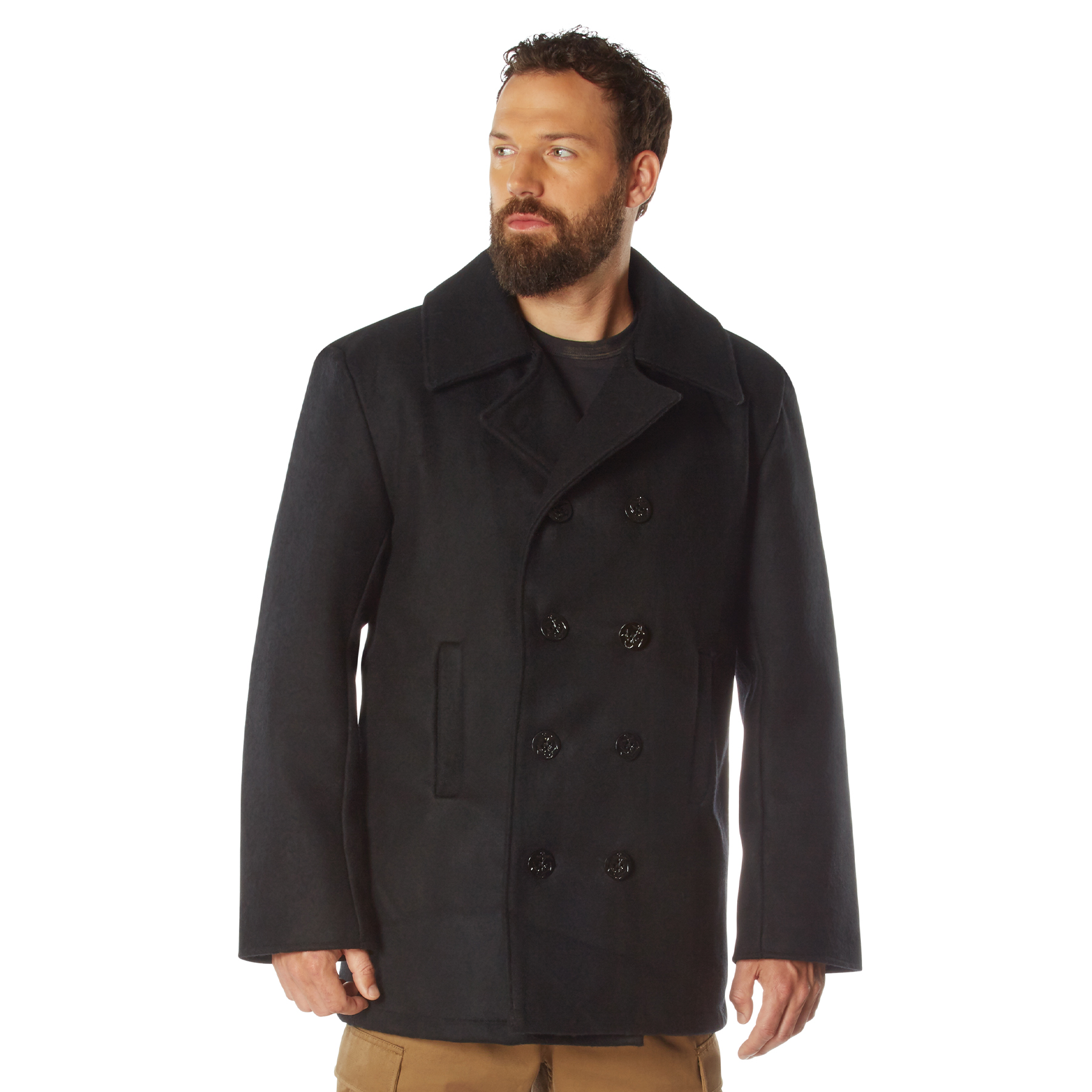 Rothco Wool Pea Coat - Image 7