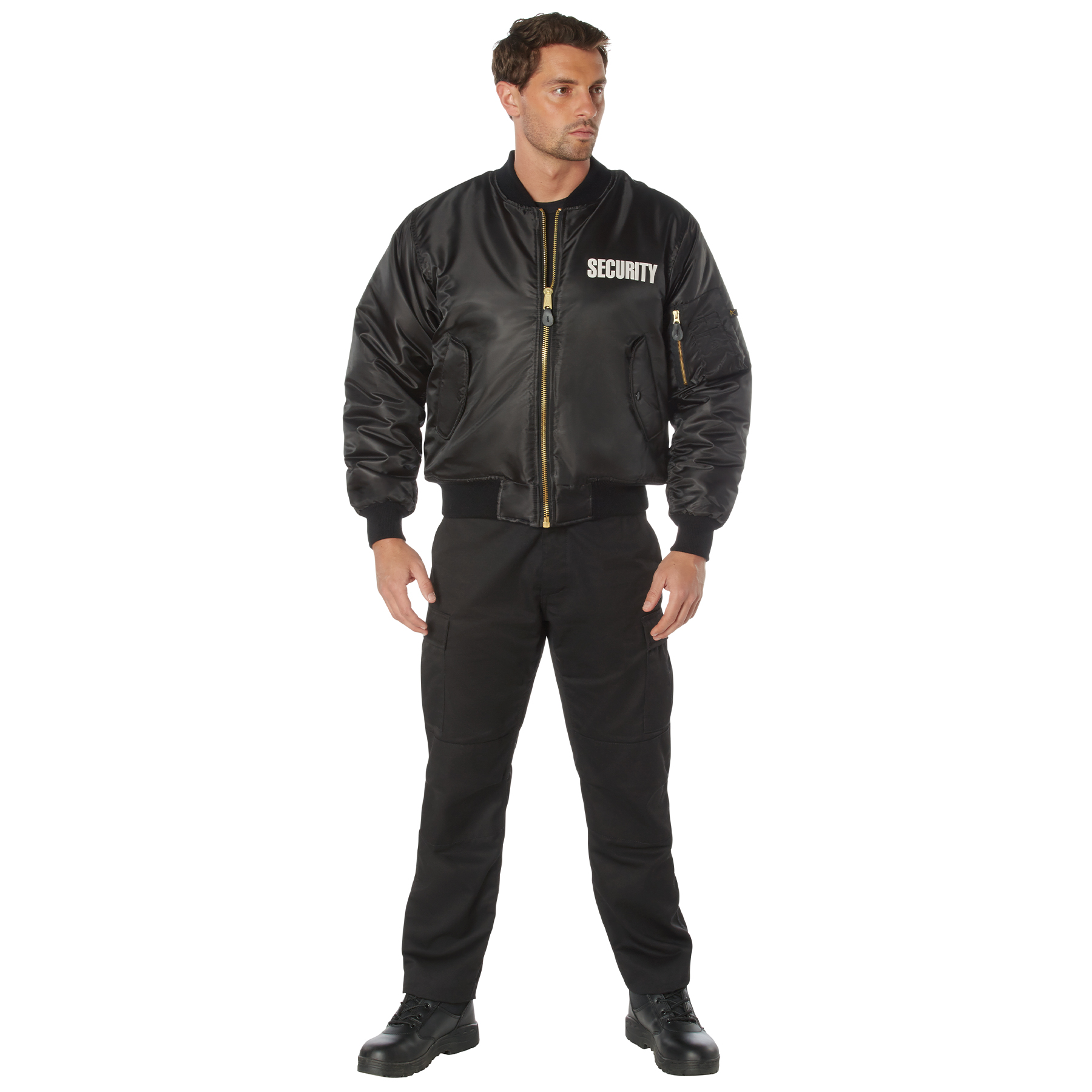 Rothco MA-1 Flight Jacket with Security Print - Image 4