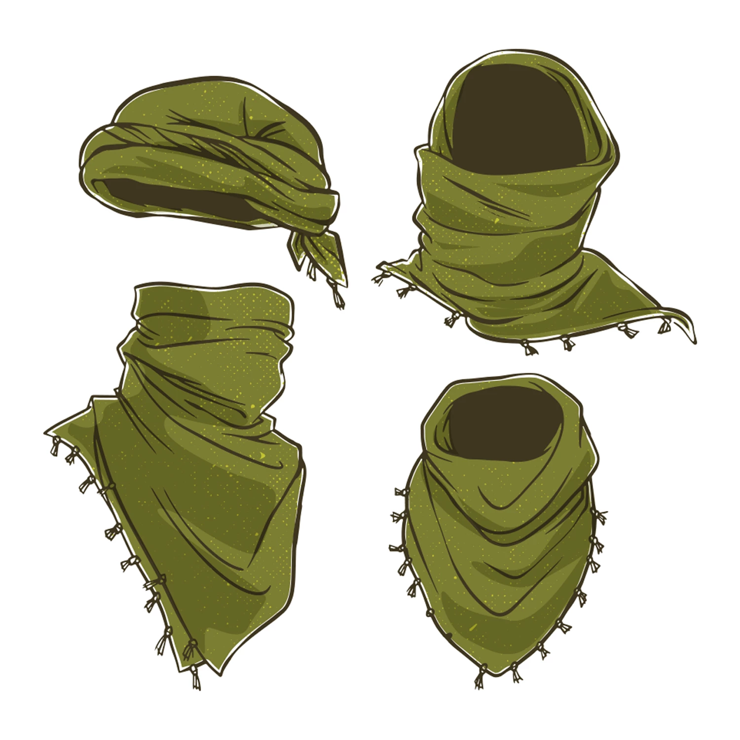 Rothco Shemagh Tactical Desert Keffiyeh Scarf