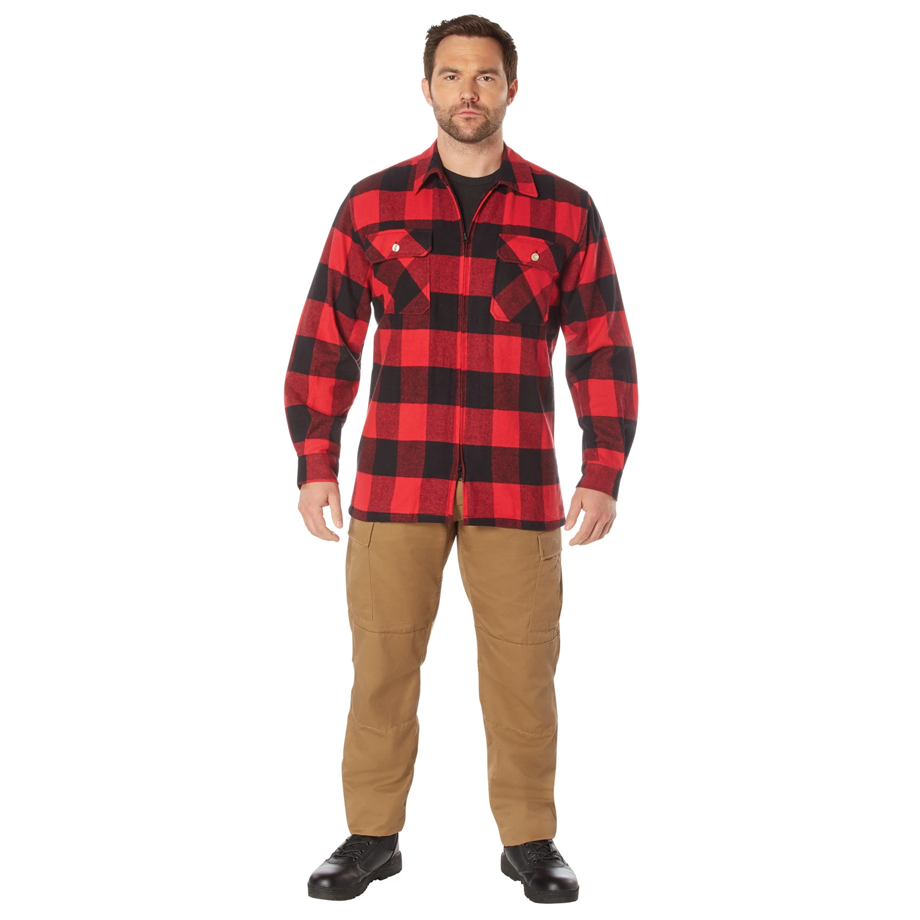 Rothco Concealed Carry Flannel Shirt - Image 4