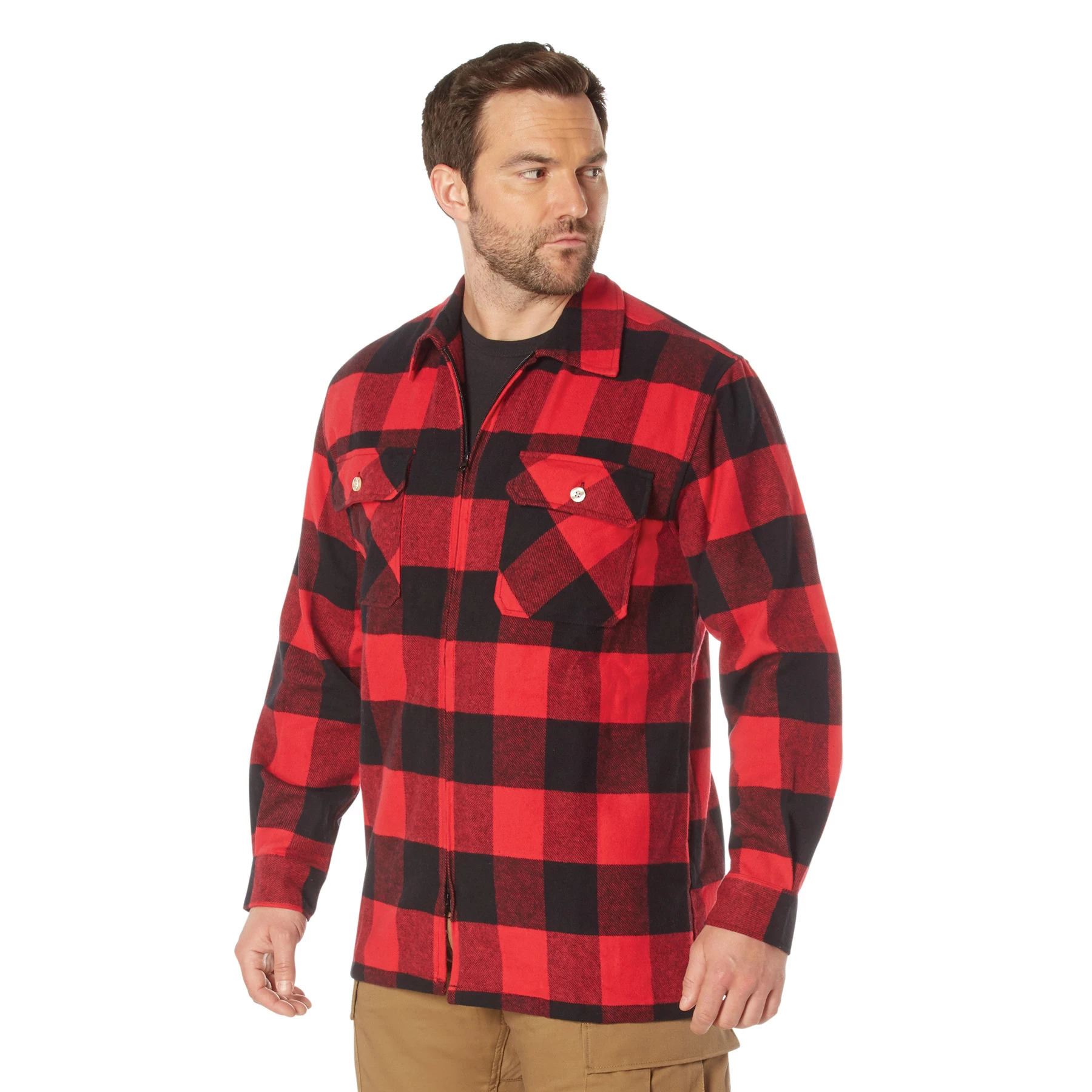 Rothco Concealed Carry Flannel Shirt - Image 2