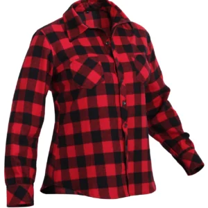 Rothco Womens Plaid Flannel Shirt