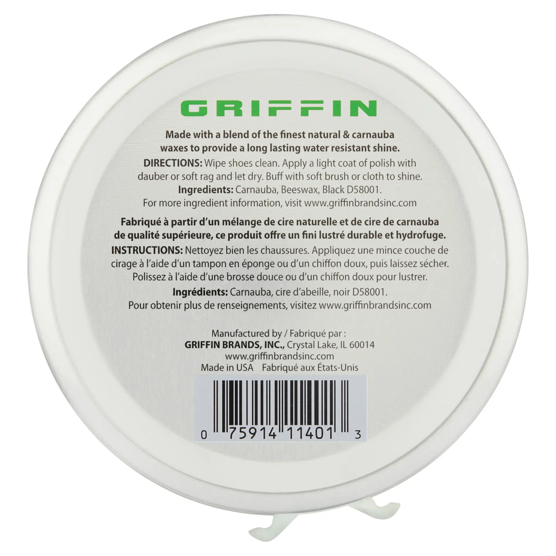Griffin Shoe Polish – 3 oz. - Image 3