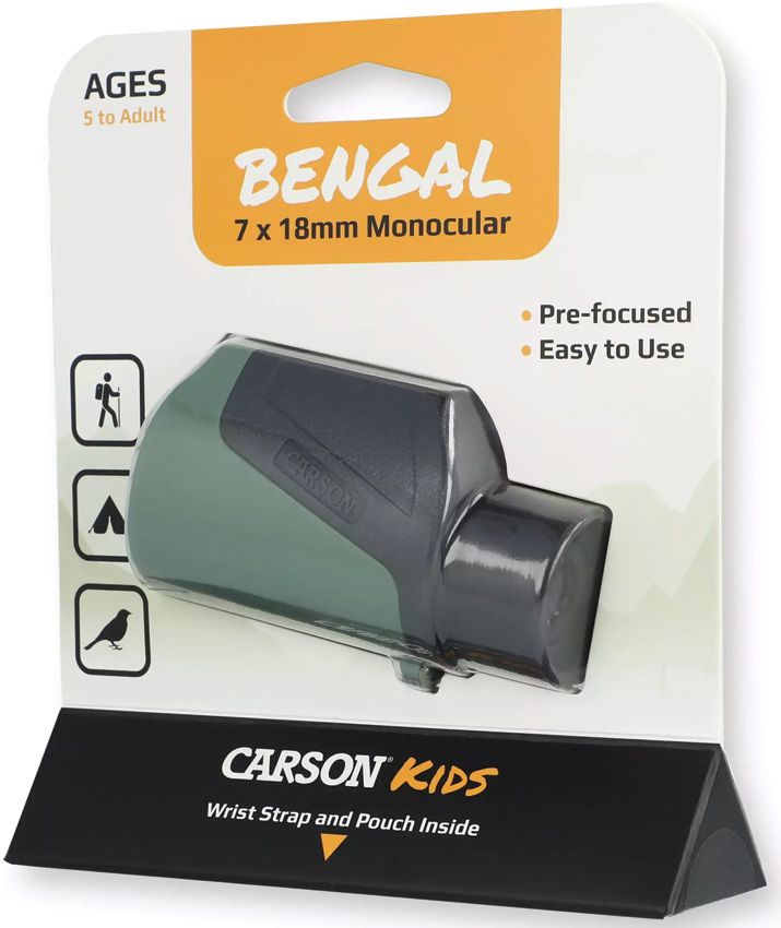 Carson Optics Bengal Kids Monocular 7x18 - Image 3
