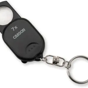 Carson Optics Pop Up Keychain Magnifier