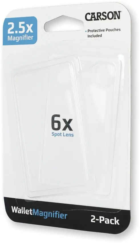 Carson Optics Twin Pack Pocket Magnifier - Image 4