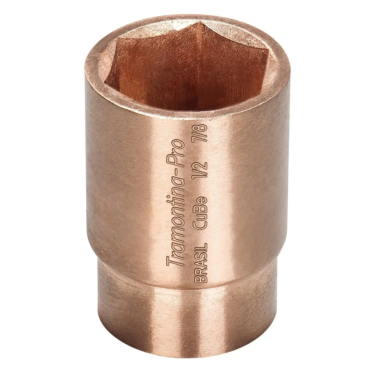 Tramontina PRO Beryllium Copper 6 Point Socket - 1/2" Square Drive